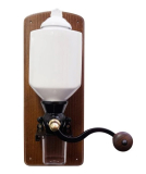 Lodos Ručný nástenný mlynček na kávu - biely