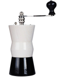 Ručný mlynček na kávu Lodos 2015 - bielo-čierny