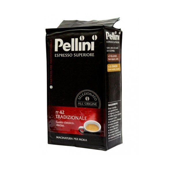 Pellini n°42 Tradizionale 250g mletá káva 
