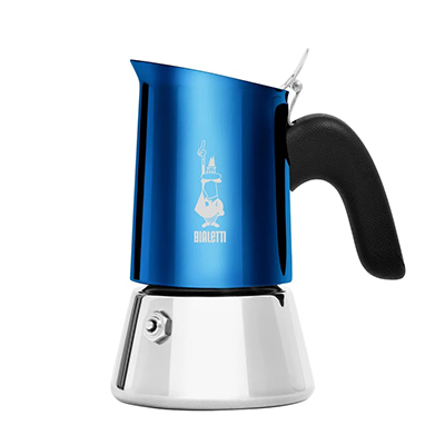 Bialetti Moka kávovar Venus Nerez 2 Blue