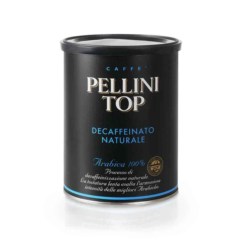 Pellini TOP Decaffeinato 250g mletá káva