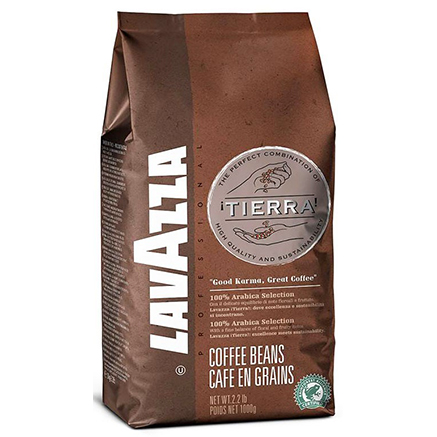 Lavazza Tierra 1000g zrnková káva