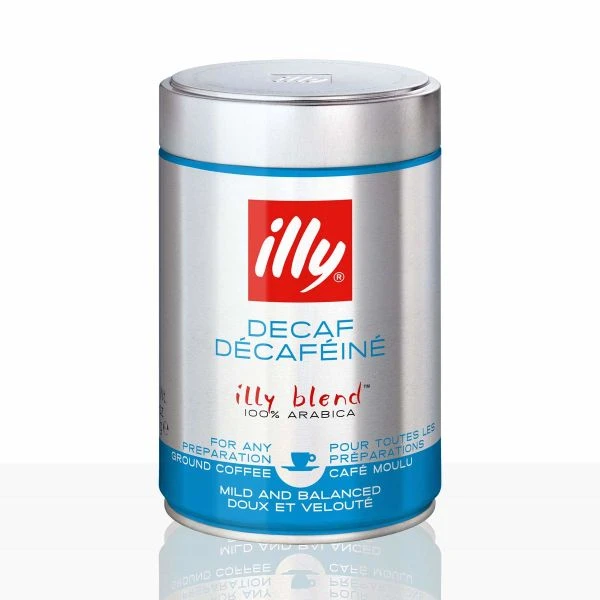 Illy Bezkofeinová 250g mletá káva 