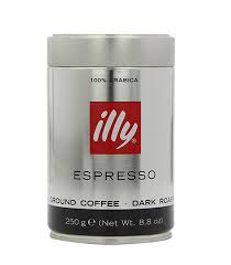 Illy Espresso Dark 250g mletá káva