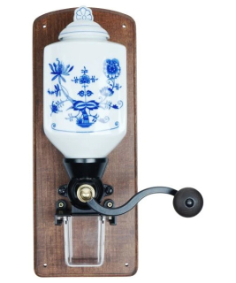 Lodos Ručný nástenný mlynček na kávu - cibulový vzor
