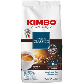 Kimbo Espresso Classico 1000g zrnková káva 